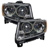 ORACLE Lighting Oracle 11-13 Jeep Grand Cherokee SMD HL (Non-HID) - Chrome - White