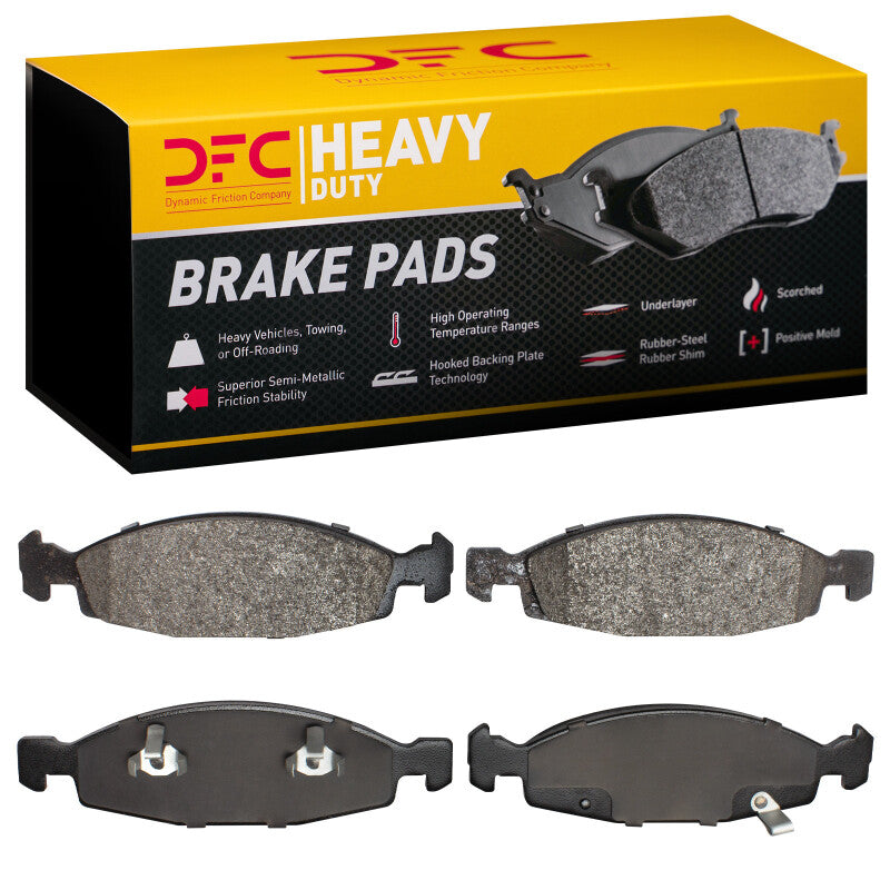 DFC 99-02 Jeep Grand Cherokee Front Heavy Duty Pads - Semi Metallic