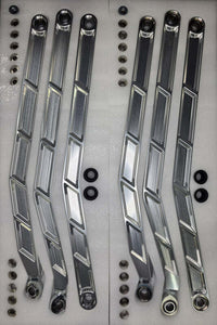 Elektric Off Road Elektric Offroad 2017+ Can Am Maverick X3 Volt Billet Radius Rods Anodized Clear (RS 72In Model)