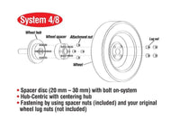 Eibach Pro-Spacer System - 5mm Spacer/5x112mm Bolt Pattern/Hub Center 66.45 - 81-91 Mercedes 300SD