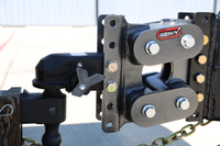 GEN-Y Hitch Gen-Y Contractor Torsion-Flex Channel Mount Trailer Coupler (1.5K-2.4K TW 21K Towing)