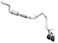 AWE Tuning Exhaust for 4th Gen Toyota Tacoma Dual Diamond Black Tips