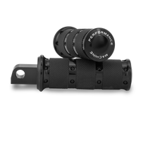 Performance Machine Footpegs XLS - Black Ano