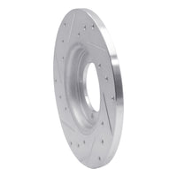 R1 Concepts R1 78-83 Dodge CHALLENGER Front Right Drilled & Slotted Silver Brake Rotor