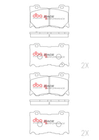 DBA 2023+ Nissan Z (Z34) RP Performance Front Brake Pads