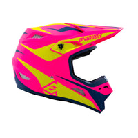Answer 26 AR1 Mototown Helmet Matte Pink/Hyper Acid/Dark Blue - XS