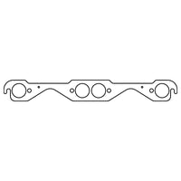 Cometic Gasket Cometic Chevrolet Gen-1 Small Block V8 .030in MLS Exhaust Manifold Gasket Set - 1.500in Round Port