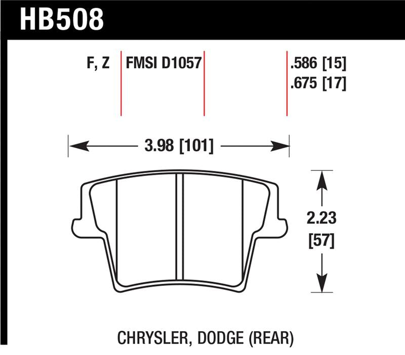 Hawk Performance Hawk HPS Street Brake Pads
