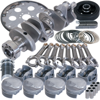 Eagle Chevy 454 1Pc 4.250in Crank 6.385in I-Beam Rods 4.350in Pistons 168 Tooth FP Balanced Assembly