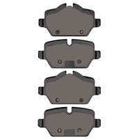 R1 Concepts R1 05-16 Mini Cooper Paceman Rear Optimum OE Brake Pads
