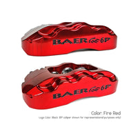 Baer Brakes 60-74 Chevrolet C10 Pickup STD Studs 14in Extreme+ Front SDZ Brake Kit - Fire Red