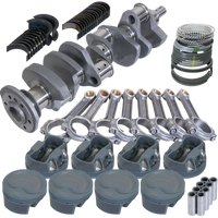Eagle Chevy 350 3.750in Crank 6.000in I-Beam Rods -16cc 4.030in Pistons Rotating Assembly