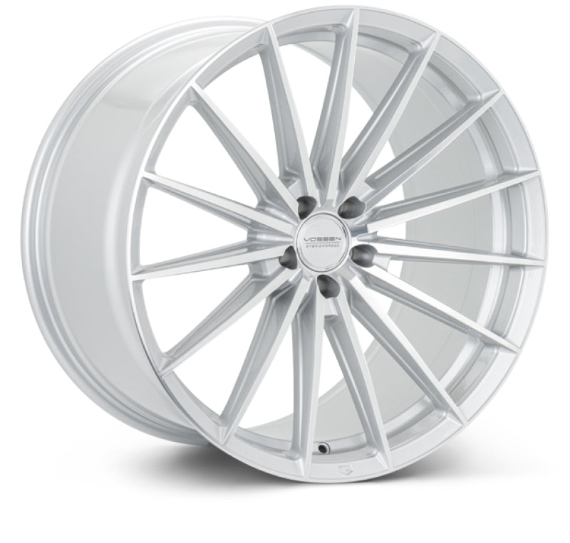 Vossen HFX-4 24x10 - 5x112 - ET5 - Deep - 66.5 - Silver Polished Wheel