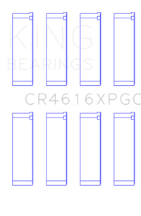 King Engine Bearings Subaru Fa20/ Toyota 4U-GSE Connecting Rod Bearing Set - Size +0.05mm