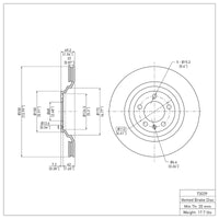 DFC 05-11 Audi A6 Quattro Rear Brake Rotor