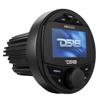 DS18 3in Color TFT Screen 2 Zones 4 volts Output BT RDS 4 x 50 Watts Silicone Cover Headunit MRX100