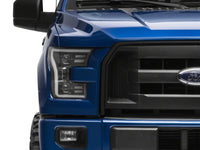 Raxiom 15-17 Ford F-150 G3 Projector Headlights w/ LED Accent- Black Housing (Clear Lens)