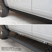 Go Rhino RealTruck 22-24 Toyota Tundra Crew Cab VoltStep Electric Running Board Kit - Bedliner Coating