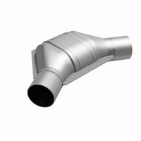 MagnaFlow Universal Catalytic Converter 2.25 inch Angled O/O PC2 Front