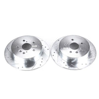 PowerStop Power Stop 04-05 Toyota RAV4 Rear Evolution Drilled & Slotted Rotors - Pair
