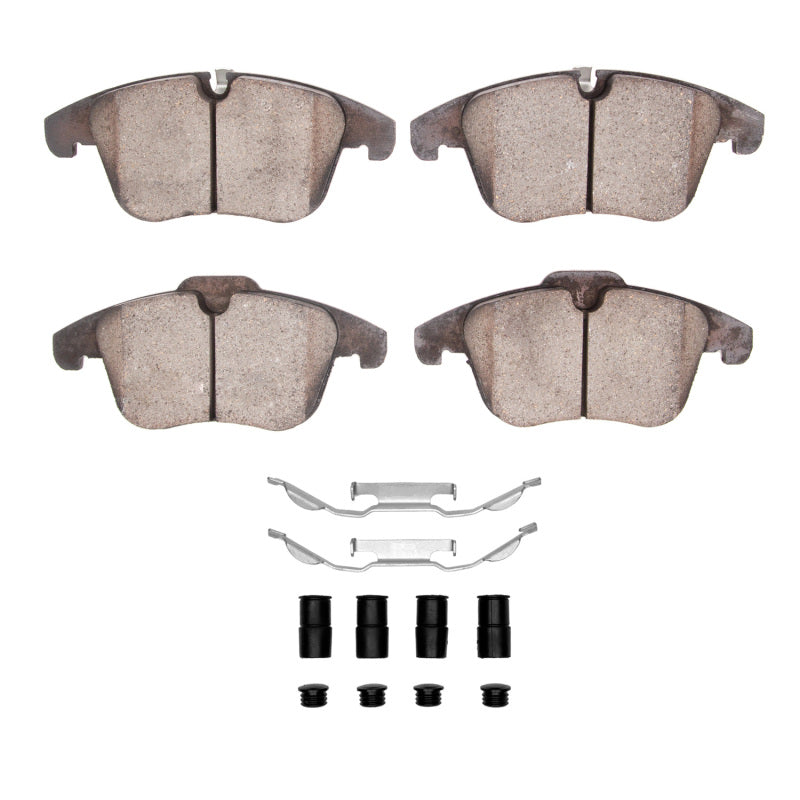 DFC 17-19 Jaguar XE Front Euro 5000 Ceramic Brake Pads and Hardware Kit