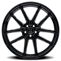 Touren 3294 TR94 18x8 / 5x100 BP / 35mm Offset / 56.1mm Hub Gloss Black Wheel