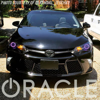 ORACLE Lighting Oracle 12-15 Toyota Camry LED Headlight Halo Kit - Red