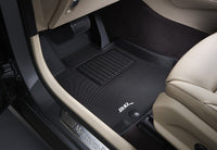 3D MAXpider 20-23 Toyota Highlander Kagu Black Floor Mat - Row 1