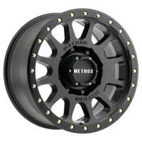 Method Wheels Method MR305 NV HD 17x8.5 0mm Offset 8x170 130.81mm CB Matte Black Wheel