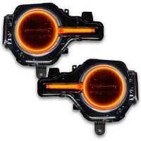 ORACLE Lighting Oracle 21-22 Ford Bronco Headlight Halo Kit w/DRL Bar - Base Headlights -w/No Controller