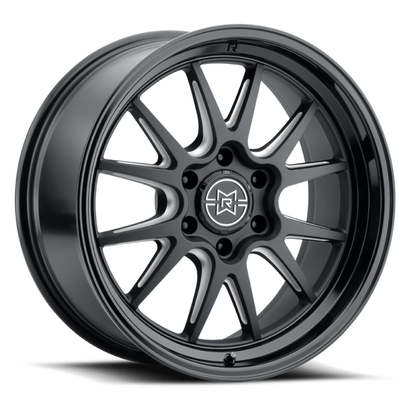 Raised Wheels Method Raised MR802 20x9 / 6x135 BP / 12mm Offset / 87mm Bore - Double Black Milled Wheel