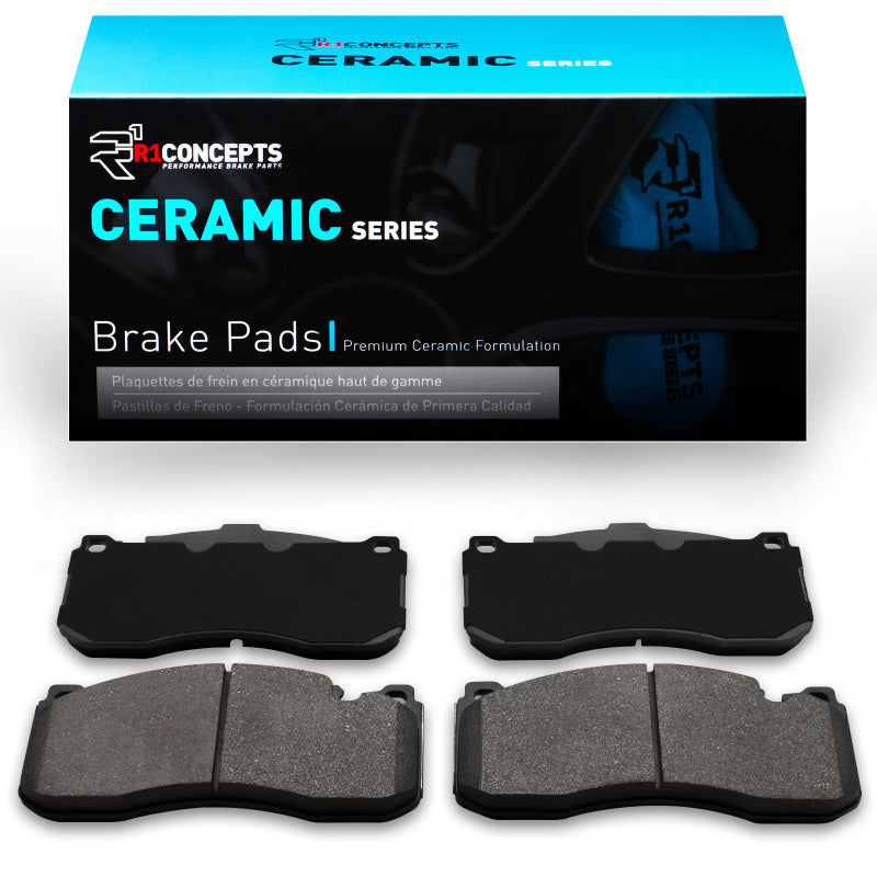 R1 Concepts R1 06-13 BMW 328I Front R1 Ceramic Brake Pads