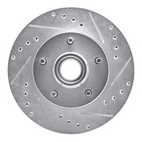 R1 Concepts R1 1978-1990 Buick Electra Front Right Drilled & Slotted Silver Brake Rotor