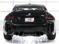 AWE Tuning 23-24 BMW G87 M2 SwitchPath Edition Exhaust - Diamond Black Tips