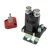 DS18 Dual Battery Upgrade 80 Amp Battery Isolator Fits 2 Batteries Wire & Battery Bracket Kit 18-24