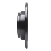 R1 Concepts R1 99-01 Acura RL Rear Left Drilled & Slotted Black Brake Rotor