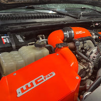 Wehrli 04.5-05 Duramax LLY 4in Stage 2 Intake Kit - Fine Texture Black