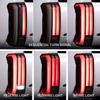 Form Lighting 2022-2025 Toyota Tundra LED Tail Lights Smoked (Pair)