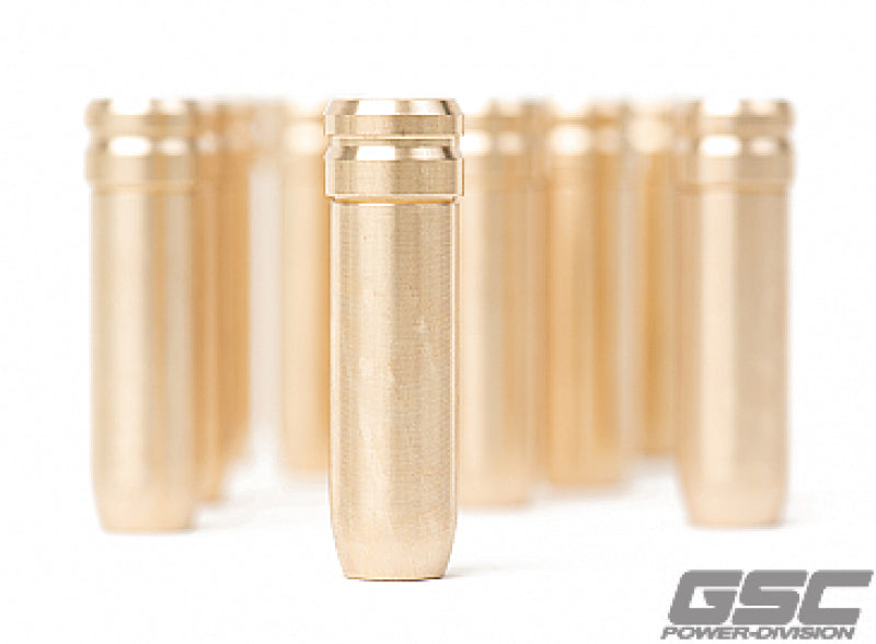 GSC Power Division GSC P-D Nissan VR38DETT 6.6mm Stem Manganese Bronze Exhaust Valve Guide Stopper Style - Single