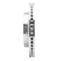 R1 Concepts R1 03-17 Dodge Viper Rear Right Drilled & Slotted Silver Brake Rotor