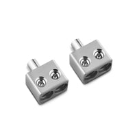 DS18 Dual 1/0-GA to 1/0-GA Amp Input Reducers Offset Stub