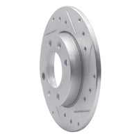 R1 Concepts R1 89-91 Peugeot 405 Rear Right Drilled & Slotted Silver Brake Rotor