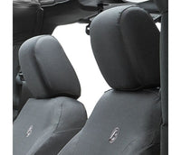 Bestop 07-12 Jeep Wrangler JK Front Seat Covers (Black Diamond)