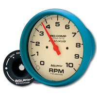 AutoMeter Gauge Wtemp 2-5/8in. 140-280 Deg. F Liq Filled Mech 4ft. Glow In Dark Ultra-Nite