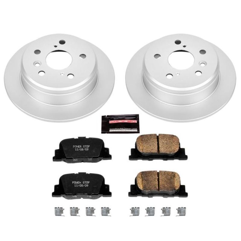 PowerStop Power Stop 00-01 Lexus ES300 Rear Z17 Evolution Geomet Coated Brake Kit