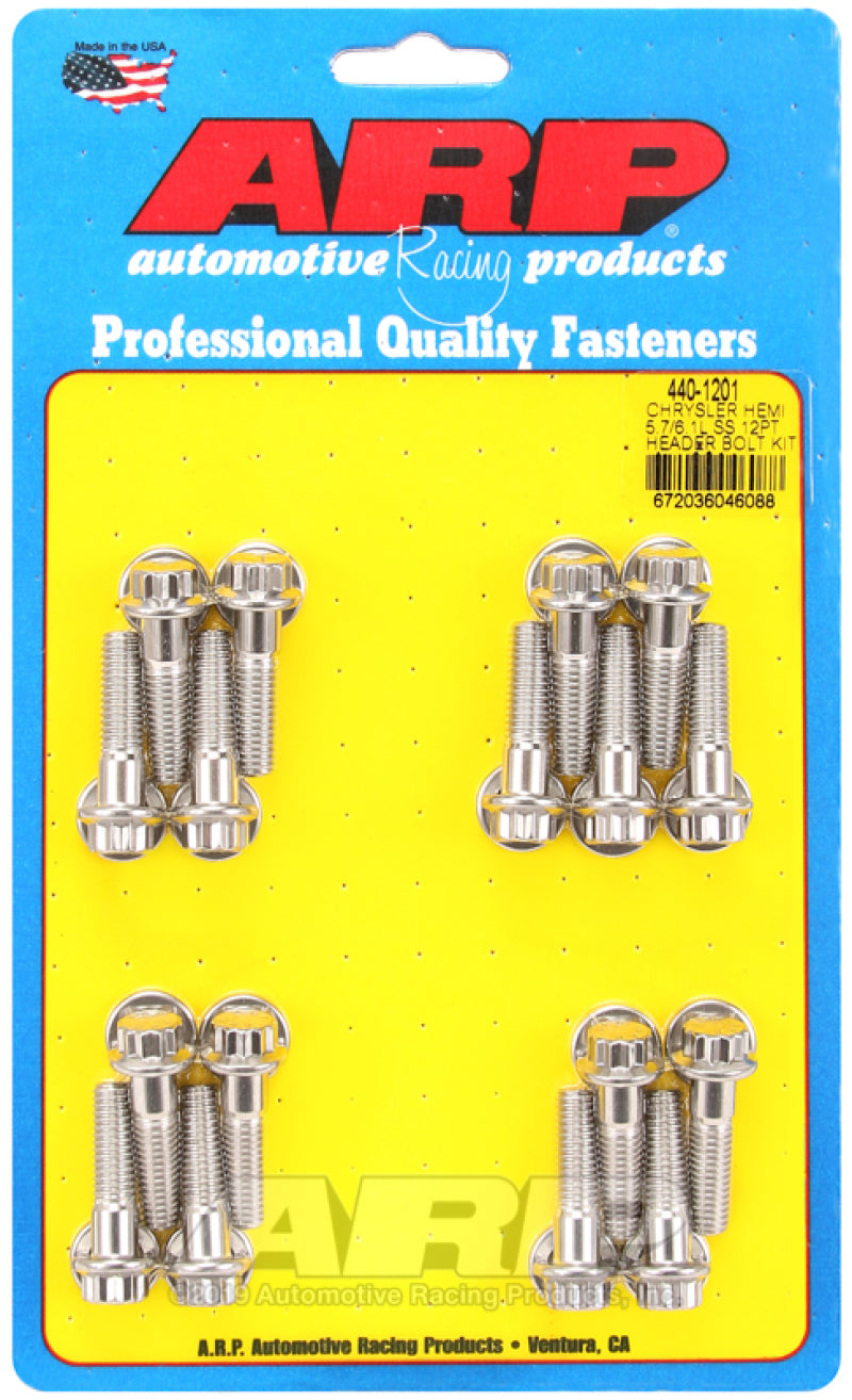 ARP Chrysler Hemi 5.7/6.1L SS 12pt Head Bolt Kit