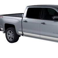 Putco 07-13 GMC Sierra Extended Cab 8ft Long Box - 6in Wide - 12pcs Stainless Steel Rocker Panels