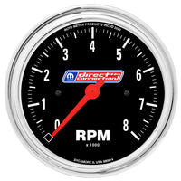 AutoMeter 3-3/8in (85.7mm) Tach 0-8,000 RPM 4/6/8 Cyl In-dash Mopar Direct Connection