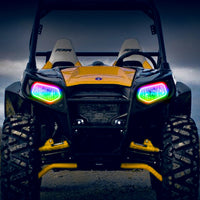 ORACLE Lighting Oracle 08-19 Polaris RZR 570/800/900 Dynamic RGB+W Headlight Halo Kit - - Dynamic
