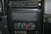 Tuffy Products Tuffy Stereo Dash Cutout Cover Plate- Black